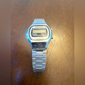 Braddon Silver Digital Watch